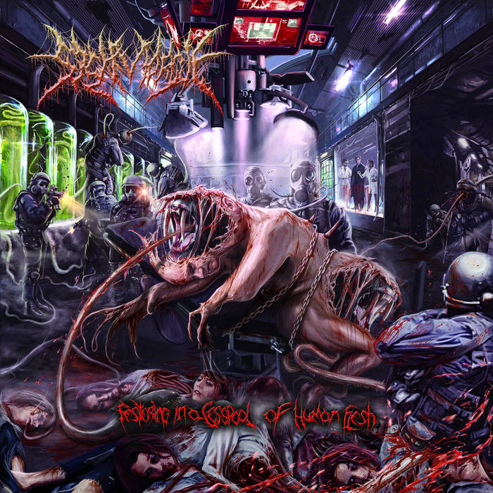 SickMorgue - Festering in a Cesspool of Human Flesh (2021)