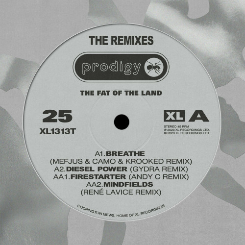 The Prodigy - The Fat Of The Land 25th Anniversary - Remixes EP.